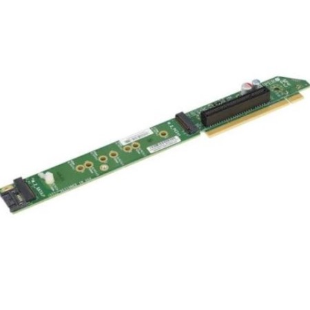 ซุปเปอร์ไมโคร RSC-UM2R-8 1-Port M.2 SATA3 1U Ultra Riser Card